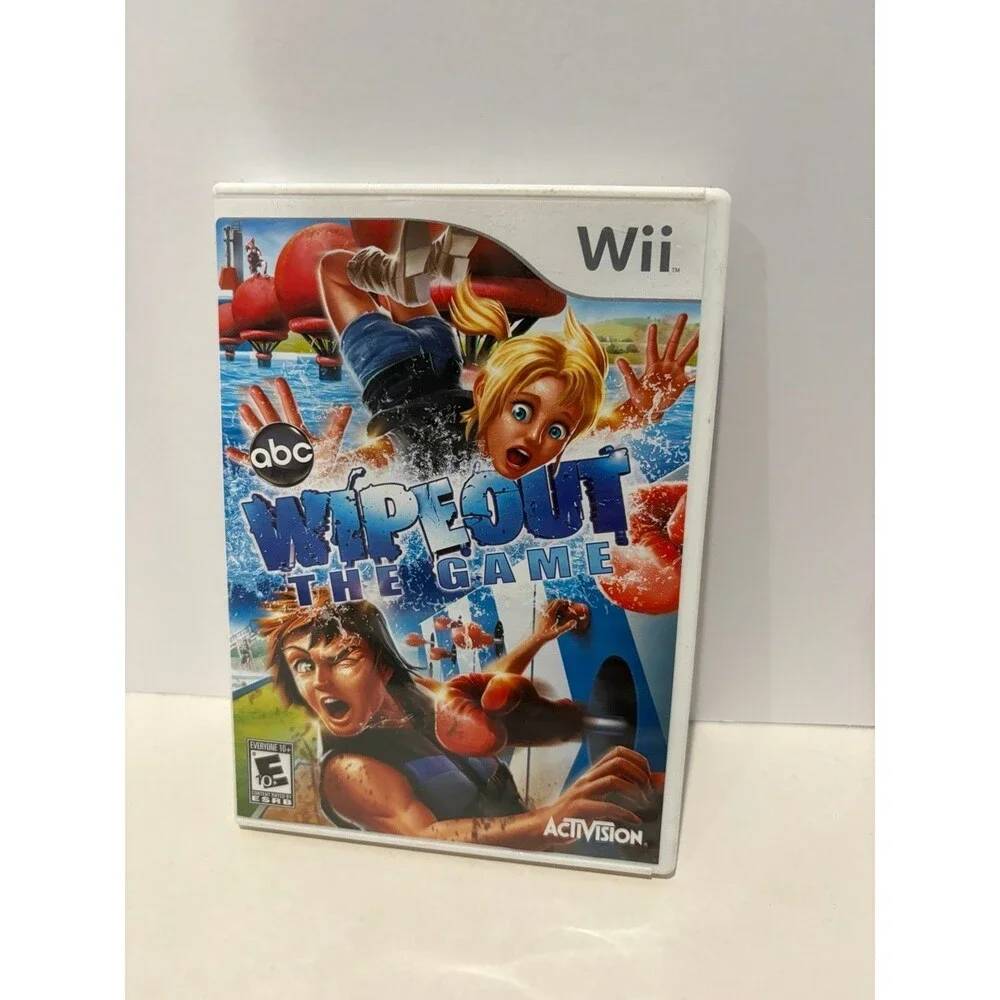 Wipeout The Game Nintendo Wii 2010 Complete CIB Tested Working ABC Activision